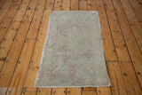 2.5x5 Distressed Oushak Rug Runner // ONH Item ee001428 Image 6