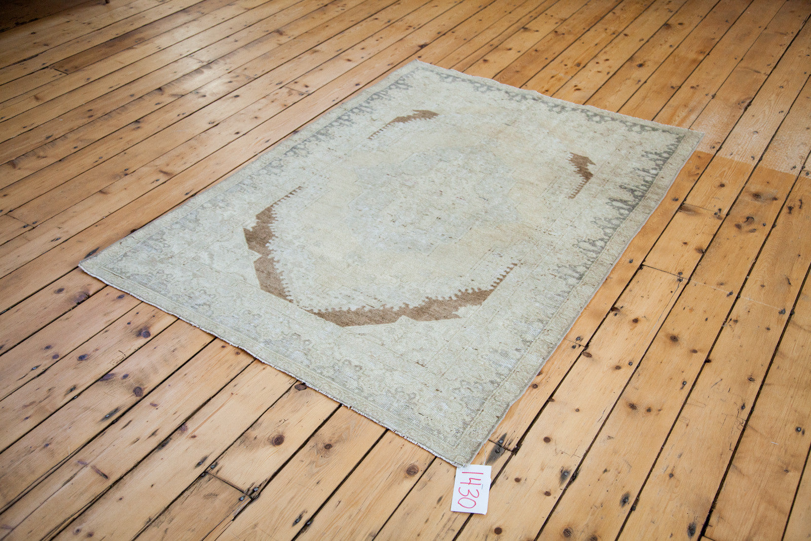 4.5x6 Distressed Oushak Rug // ONH Item ee001430 Image 1