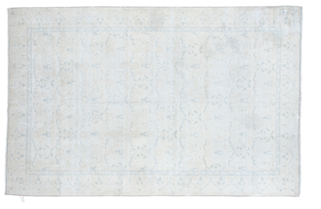 4.5x8 Distressed Oushak Rug // ONH Item ee001431