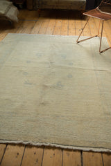 6x7 Distressed Oushak Square Carpet // ONH Item ee001438 Image 10