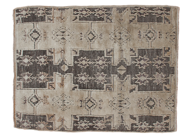 4x5 Distressed Oushak Rug // ONH Item ee001440