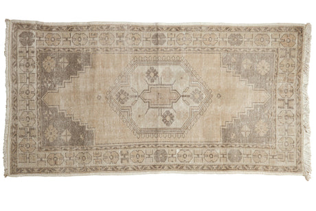 3'6" x 6'8" Distressed Oushak Rug Runner / Item ee001447 image 1