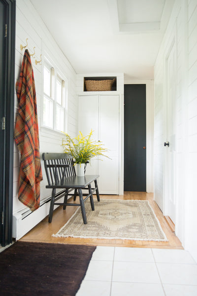  Distressed Oushak Rug Runner / Item ee001447 image 18