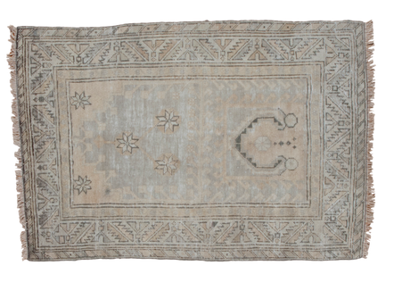 3x4 Distressed Oushak Rug // ONH Item ee001454