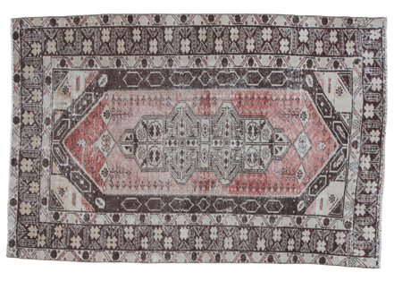 4' x 6' Distressed Oushak Rug / Item ee001455 image 1