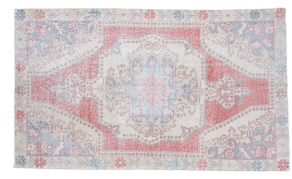 4.5x7.5 Distressed Oushak Rug // ONH Item ee001456
