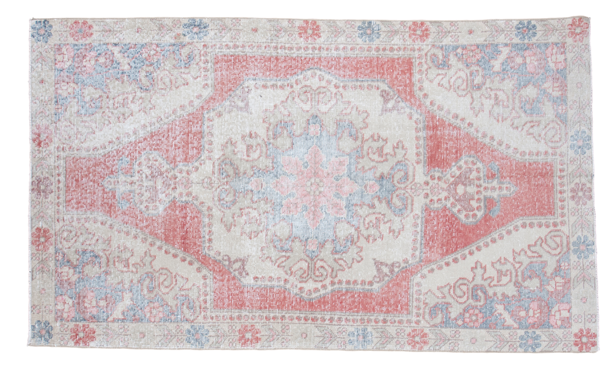 4.5x7.5 Distressed Oushak Rug // ONH Item ee001456