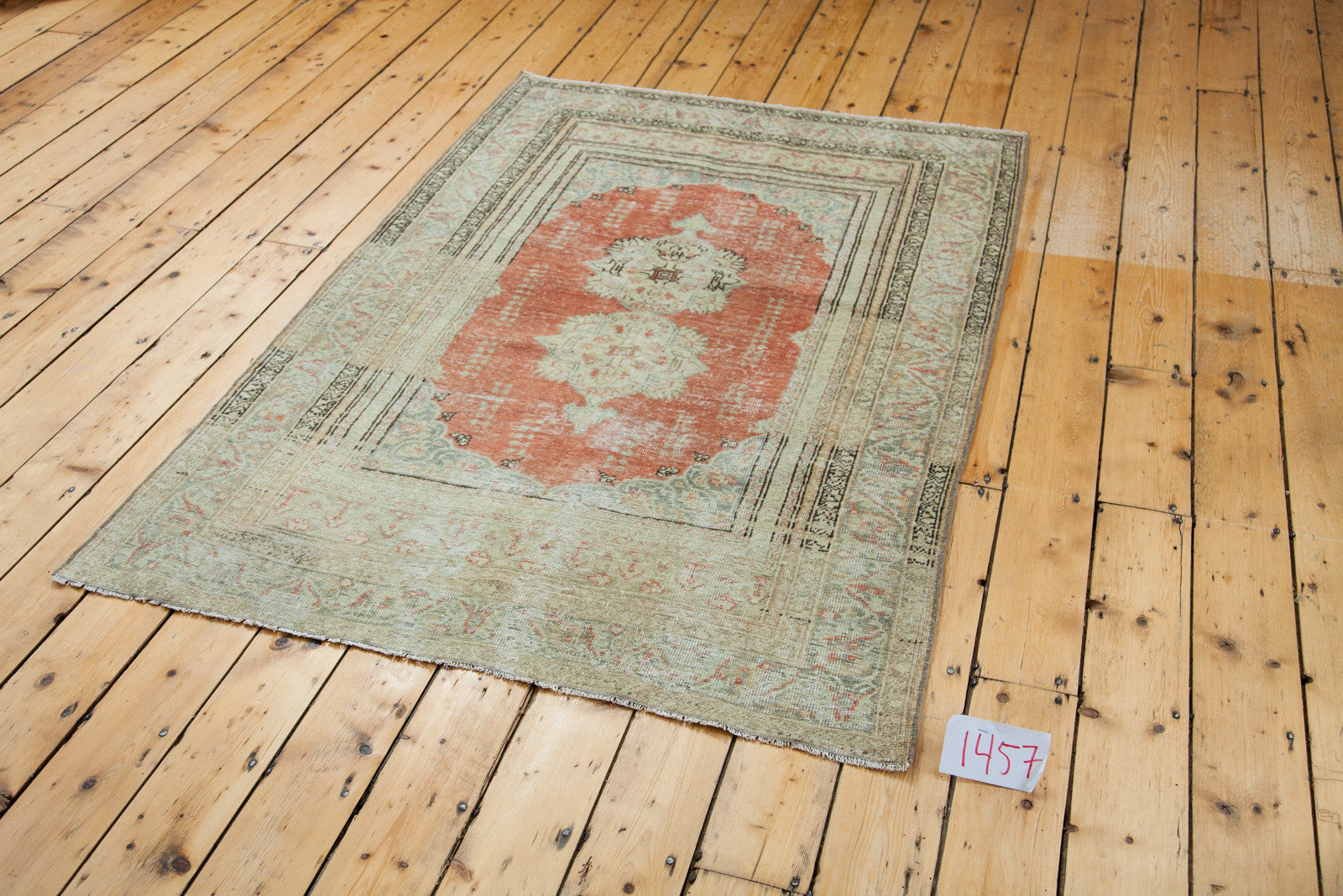 4x6.5 Vintage Oushak Rug // ONH Item ee001457 Image 1