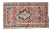 4x7 Distressed Oushak Rug // ONH Item ee001458