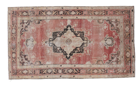 4x7 Distressed Oushak Rug // ONH Item ee001458