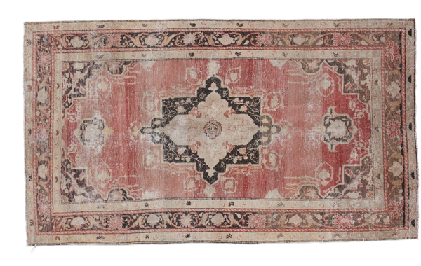 4x7 Distressed Oushak Rug // ONH Item ee001458