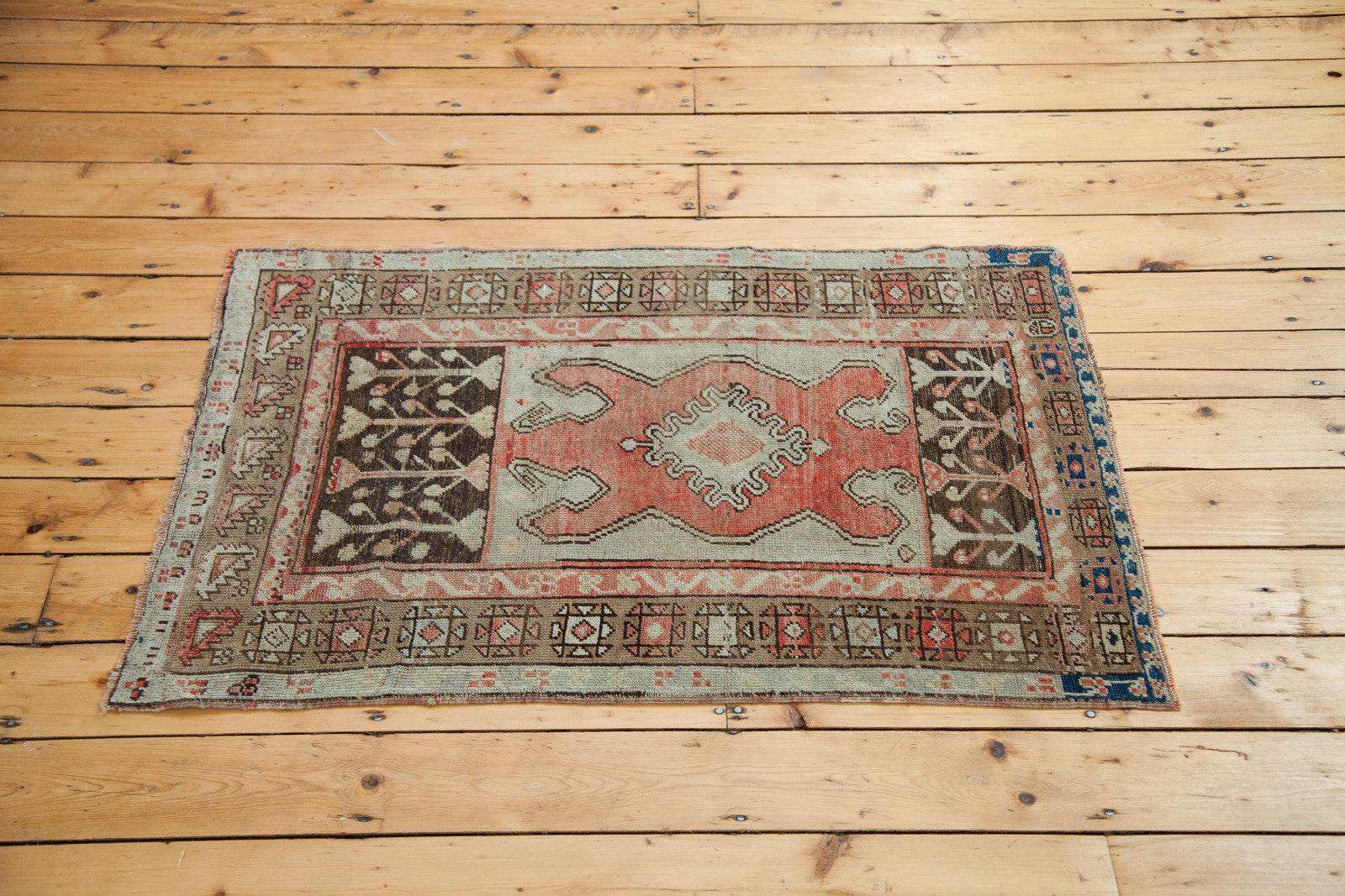 3x4 Vintage Oushak Square Rug // ONH Item ee001459 Image 1
