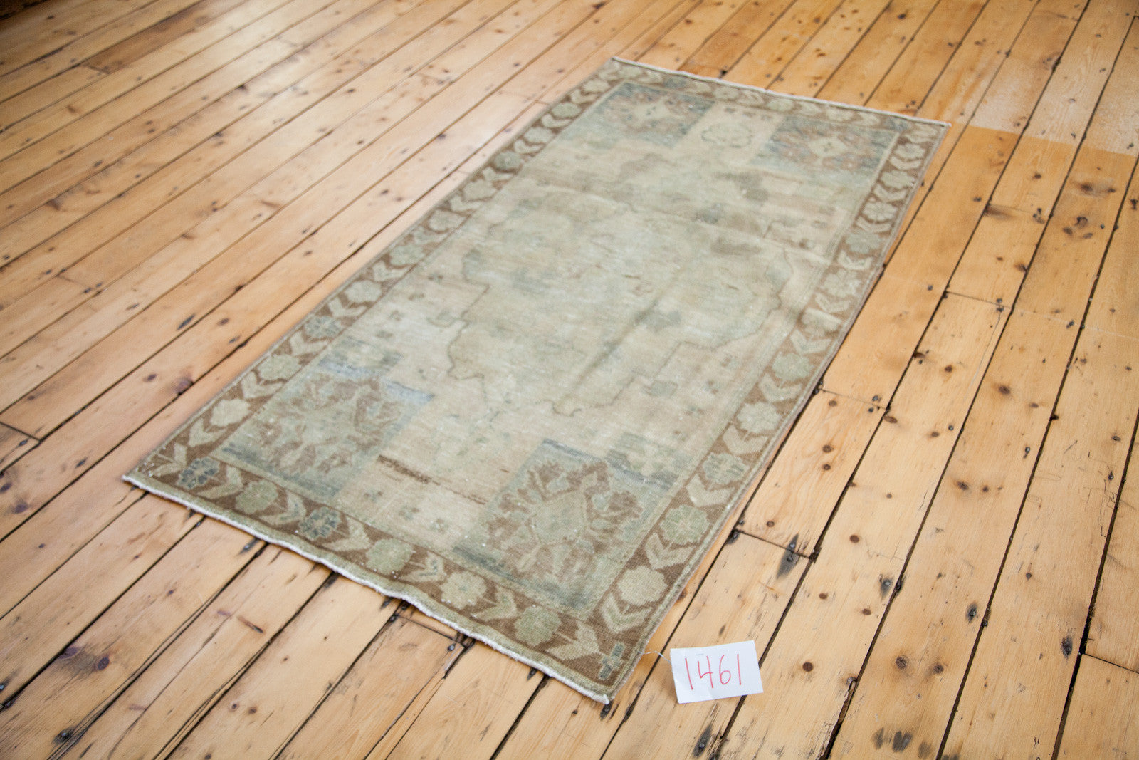 3.5x6.5 Vintage Oushak Rug // ONH Item ee001461 Image 1