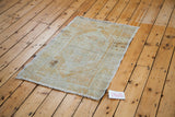 3x4 Distressed Oushak Square Rug // ONH Item ee001468 Image 3