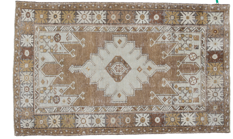 4x6 Distressed Oushak Rug // ONH Item ee001471