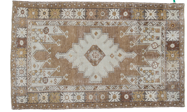 4x6 Distressed Oushak Rug // ONH Item ee001471