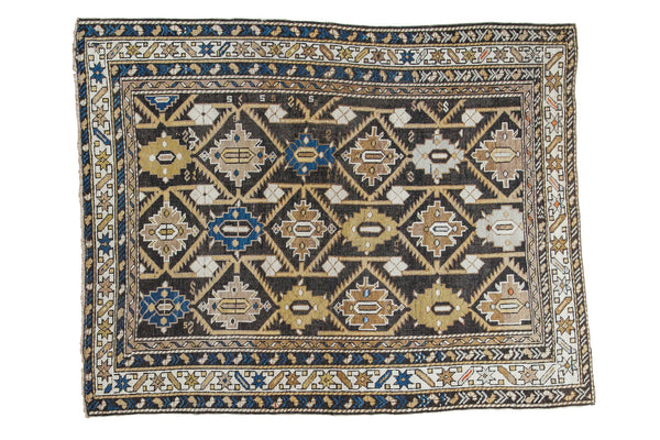 4' x 5'1" Antique Cabistan Square Rug / Item ee001477 image 1