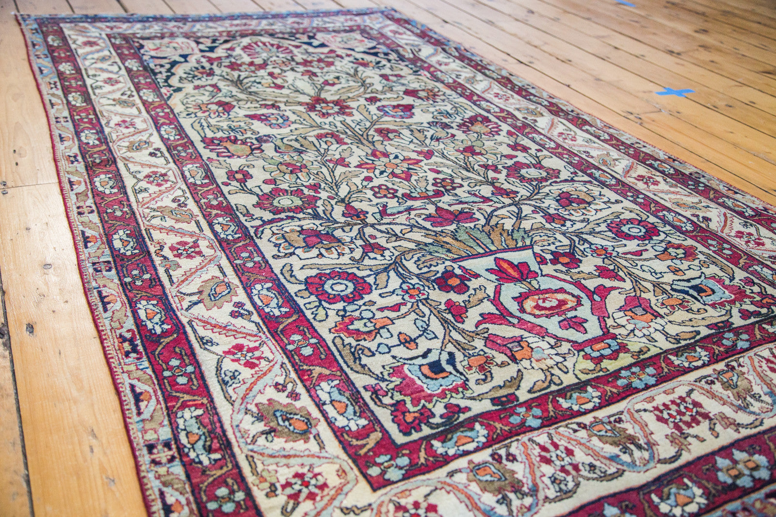 4x7 Antique Lavar Kerman Rug // ONH Item ee001479 Image 1