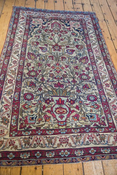 4x7 Antique Lavar Kerman Rug // ONH Item ee001479 Image 2