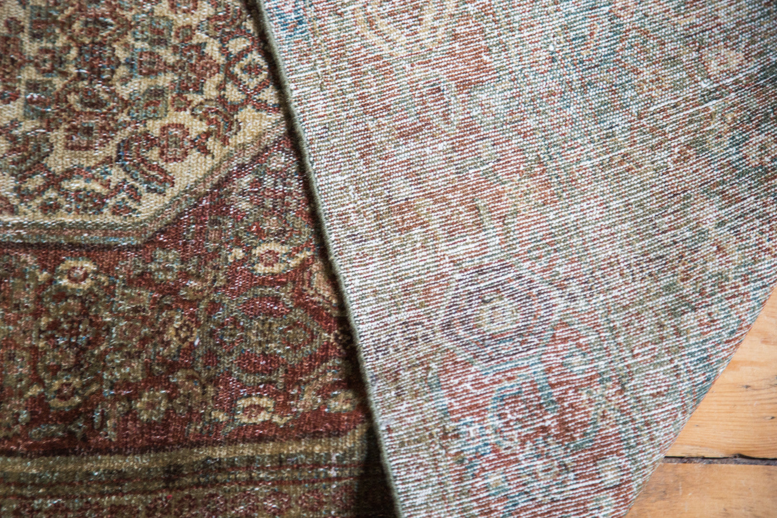 4.5x6 Distressed Antique Senneh Rug // ONH Item EE001487 Image 1