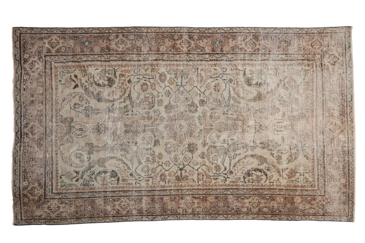5x9 Distressed Mahal Carpet // ONH Item ee001489