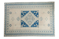 7x10 Distressed Oushak Carpet // ONH Item ee001493