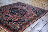  Vintage Bidjar Square Rug / Item ee001505 image 2