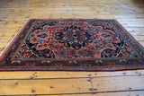  Vintage Bidjar Square Rug / Item ee001505 image 8