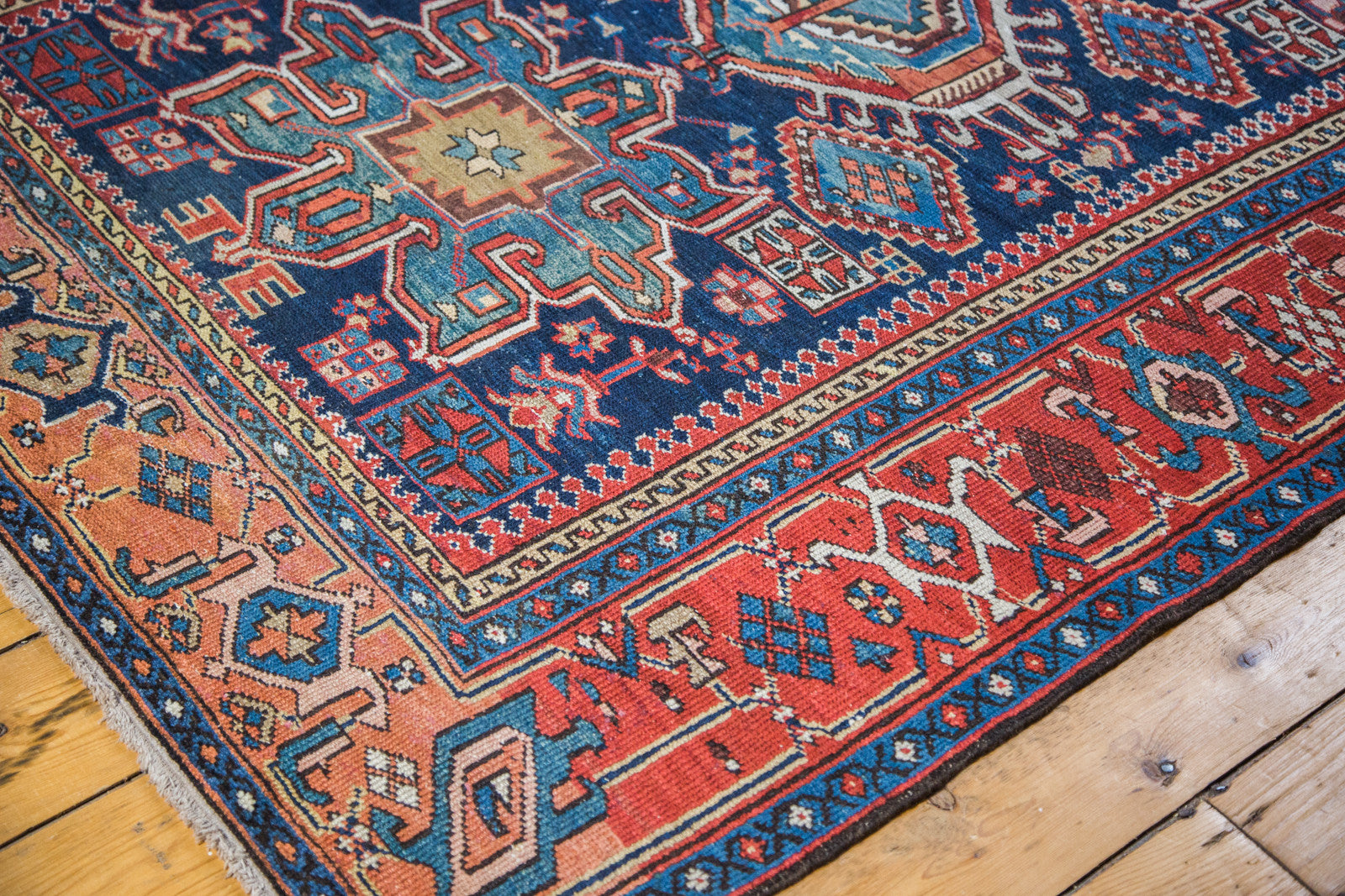 5x6 Antique Karaja Square Rug // ONH Item ee001506 Image 1