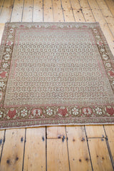 4x5 Antique Tabriz Square Rug // ONH Item ee001507 Image 4