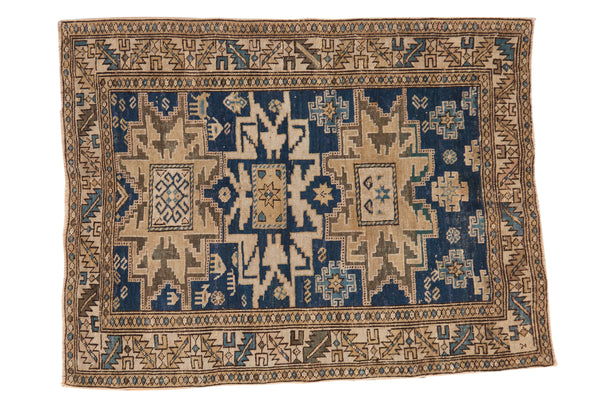 3x4 Antique Shirvan Square Rug // ONH Item ee001508