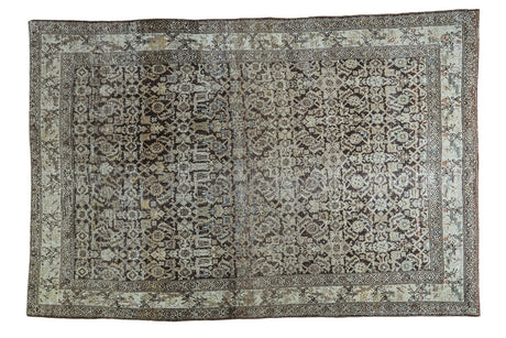 4'4" x 6'5" Distressed Malayer Rug / Item ee001514 image 1