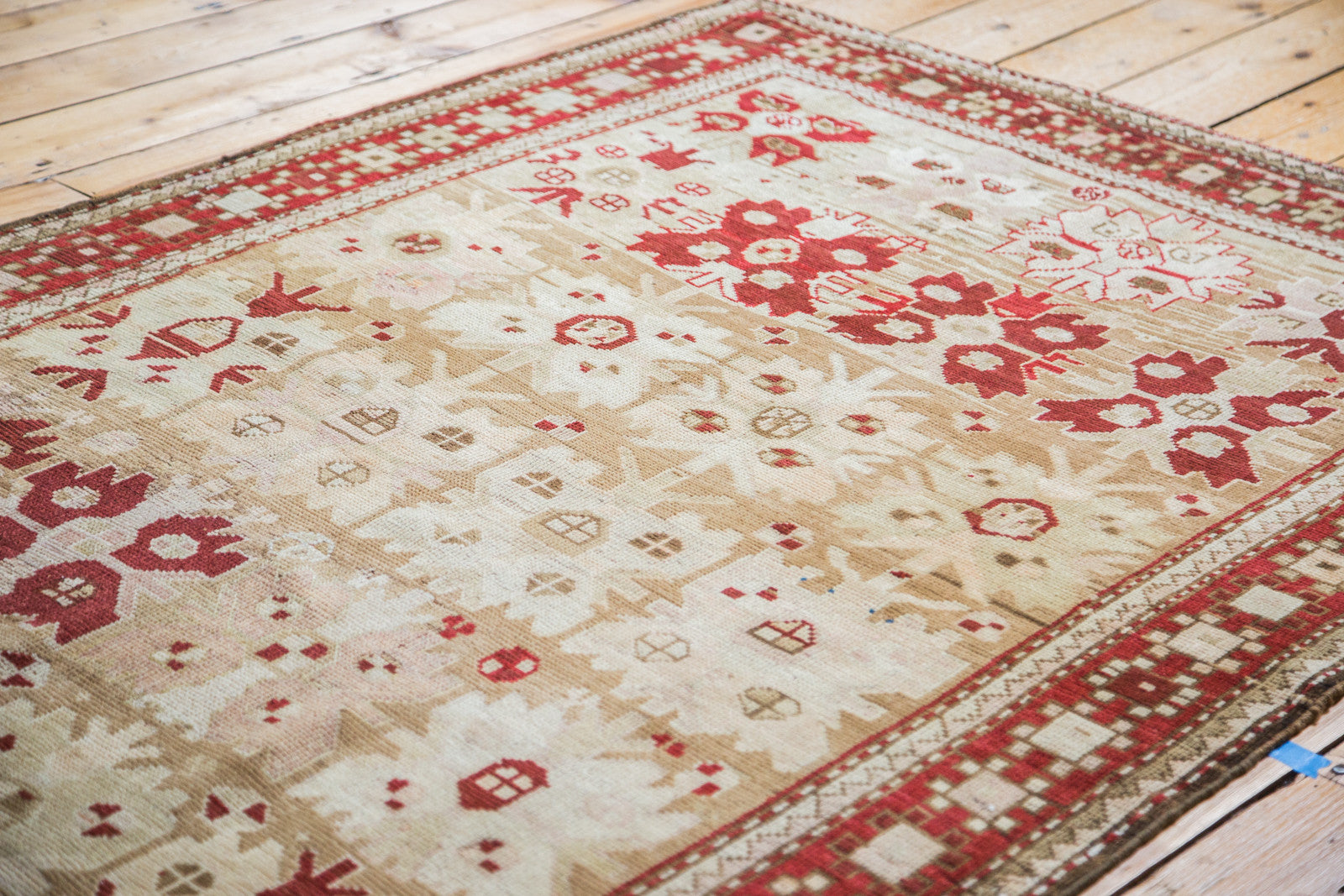  Vintage Caucasian Rug / Item ee001515 image 2