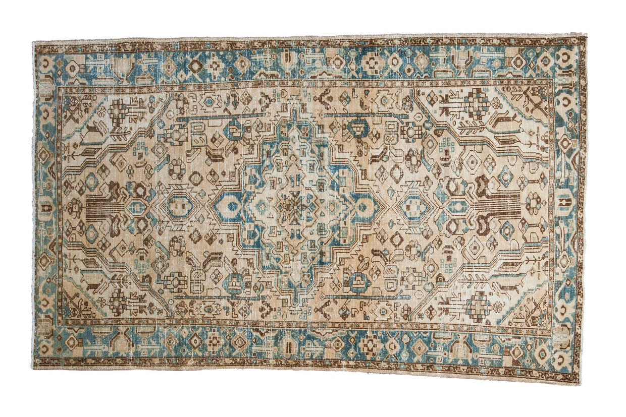 4x7 Distressed Hamadan Rug // ONH Item ee001518