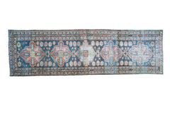3x9.5 Distressed Malayer Rug Runner // ONH Item ee001519
