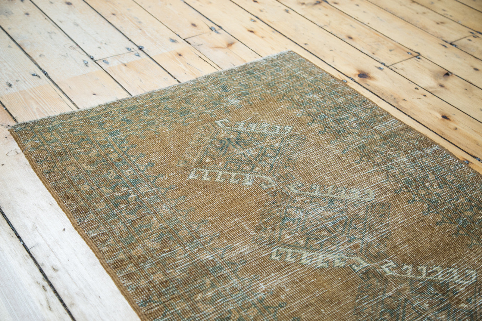 3x4 Distressed Afghan Square Rug // ONH Item ee001525 Image 1