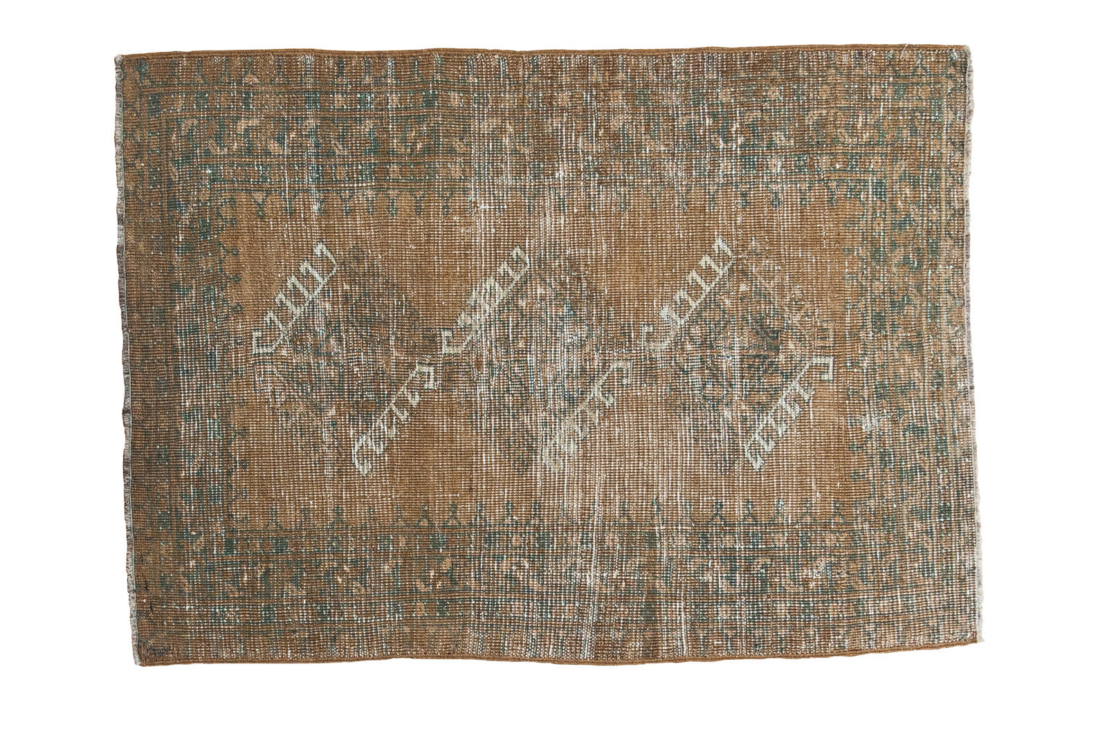 Vintage Afghan Afghani Rug 2'10