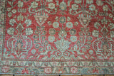 3.5x4.5 Distressed Antique Tabriz Rug // ONH Item ee001526 Image 4