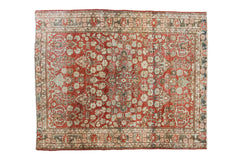 3.5x4.5 Distressed Antique Tabriz Rug // ONH Item ee001526