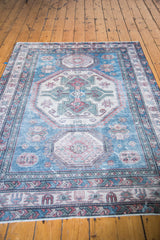 5x7 Distressed Caucasian Carpet // ONH Item ee001532 Image 2