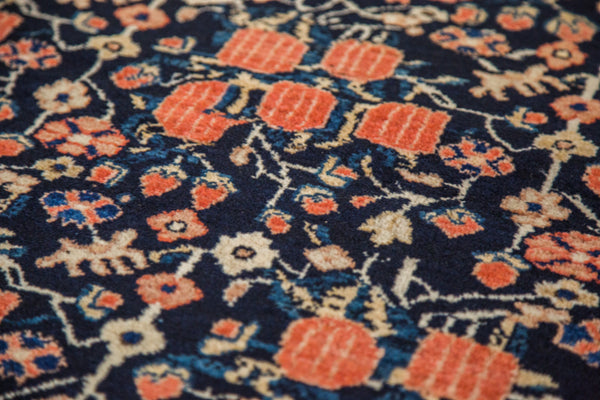 3.5x4 Vintage Afshar Square Rug // ONH Item ee001542 Image 4