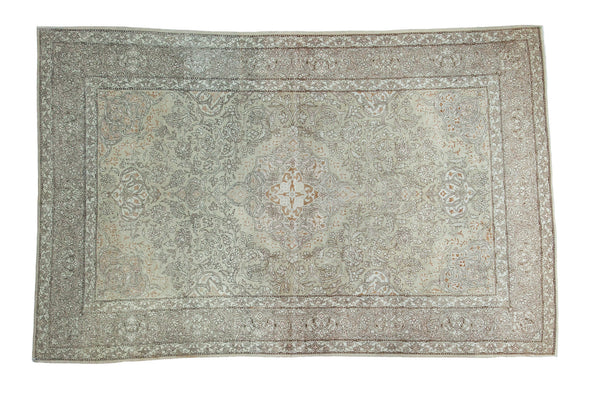 4x7 Vintage Distressed Kashan Rug // ONH Item ee001545