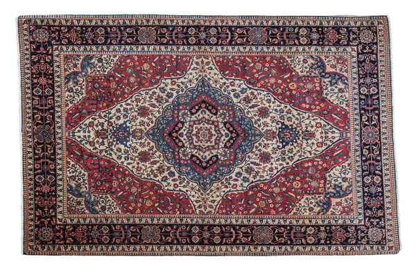 4.5x7 New Kashan Rug // ONH Item ee001550