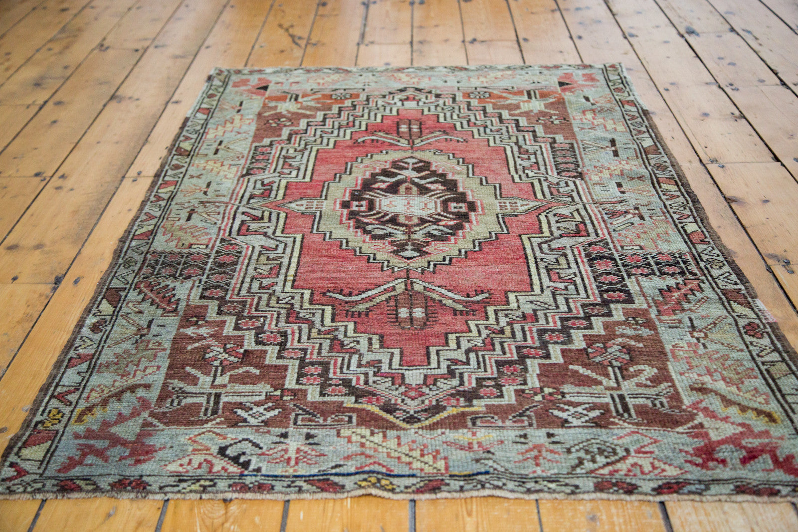 3x5 Vintage Oushak Rug // ONH Item ee001559 Image 1