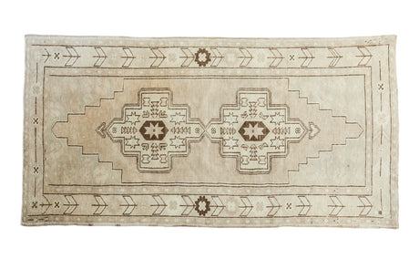 3'9" x 7'4" Vintage Oushak Rug / Item ee001575 image 1