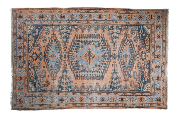 6x9.5 Distressed Veece Carpet // ONH Item ee001591