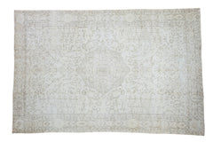 6.5x10 Distressed Oushak Carpet // ONH Item ee001593