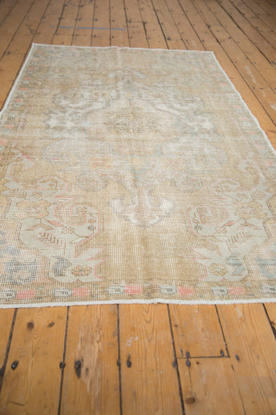 4x7 Distressed Oushak Rug // ONH Item ee001597 Image 5