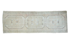 3x9 Distressed Oushak Rug Runner // ONH Item ee001606