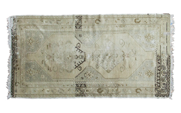 4x7 Distressed Oushak Rug // ONH Item ee001622